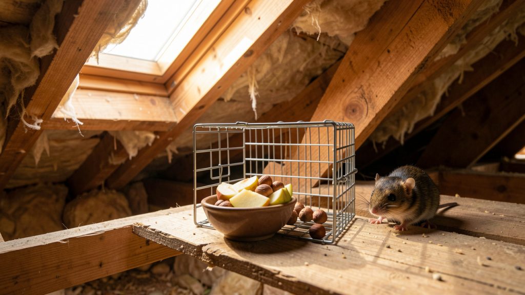 Quel piège à loirs choisir dans des combles, et avec quel appât ?